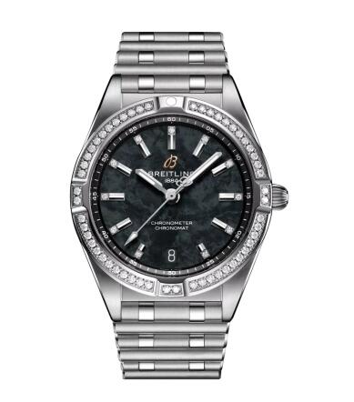 Review Breitling Chronomat 32 Replica watch A773104A1B1A1 - Click Image to Close